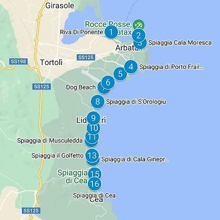 Casa Blu Arbatax Con Giardino E Terrazza Tortolì